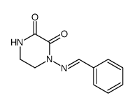 1-(benzylideneamino)piperazine-2,3-dione结构式