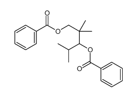 2,2,4-三甲基-1,3-戊二醇二苯甲酸结构式