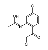 1-(2'-Acetamido-2,4'-dichlorophenyl)ethan-1-one Structure