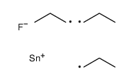 fluorotripropylstannane Structure