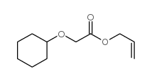 Allyl 2-(cyclohexyloxy)acetate structure