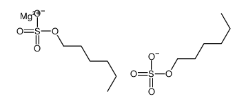 hexyl sulphate, magnesium salt Structure