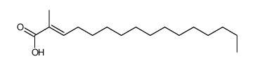 2-methylhexadec-2-enoic acid Structure