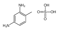 4-methylbenzene-1,3-diamine,sulfuric acid结构式