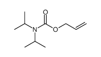 N,N-Diisopropylcarbamidsaeure-(2-propenylester)结构式