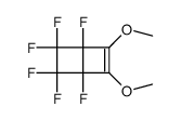 1,4,5,5,6,6-Hexafluoro-2,3-dimethoxybicyclo[2.2.0]hex-2-ene结构式