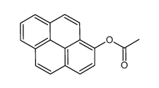 1-乙酰氧基芘结构式