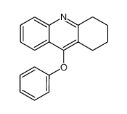 9-phenoxy-1,2,3,4-tetrahydro-acridine结构式