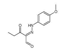 2-[(4-methoxyphenyl)hydrazinylidene]-3-oxopentanal结构式