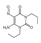6-氨基-1,3-二丙基-5-亚硝基脲嘧啶结构式