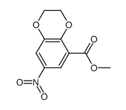 methyl 7-nitro-2,3-dihydro-1,4-benzodioxine-5-carboxylate Structure