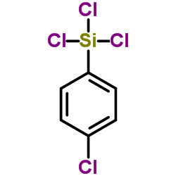 p-chlorophenyltrichlorosilane structure