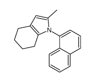 2-methyl-1-naphthalen-1-yl-4,5,6,7-tetrahydroindole Structure