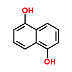 1,5-二羟基萘结构式