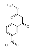 Benzenepropanoic acid, 3-nitro-b-oxo-, methyl ester结构式