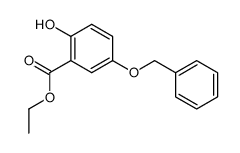 5-苄氧基-2-羟基苯甲酸乙酯结构式