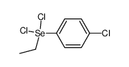 ethyl-dichloro-(4-chloro-phenyl)-λ4-selane结构式