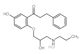 5-hydroxy propafenone hydrochloride Structure