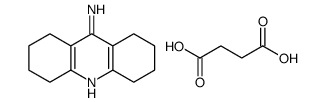 Octahydroaminoacridine succinate结构式
