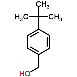 4-tert-Butylbenzyl alcohol Structure
