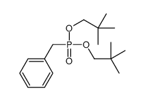 bis(2,2-dimethylpropoxy)phosphorylmethylbenzene结构式