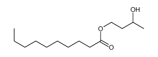 3-hydroxybutyl decanoate Structure