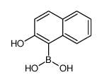 2-Hydroxyl-1-naphthaleneboronicacid Structure