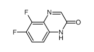 5,6-difluoroquinoxalin-2(1H)-one Structure