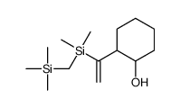 2-[1-[dimethyl(trimethylsilylmethyl)silyl]ethenyl]cyclohexan-1-ol结构式