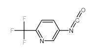 5-isocyanato-2-trifluoromethyl-pyridine结构式
