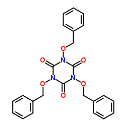 1,3,5-三苄氧基-1,3,5-三嗪烷-2,4,6-三酮结构式