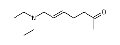 7-diethylamino-hept-5-en-2-one Structure