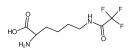 N6-trifluoroacetyl-DL-lysine Structure