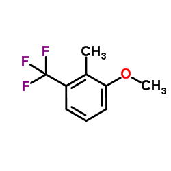 1-Methoxy-2-methyl-3-(trifluoromethyl)benzene Structure