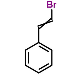(2-Bromovinyl)benzene Structure