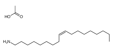 (Z)-9-十八烯-1-胺乙酸盐结构式