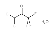 3,3-Dichloro-1,1,1-trifluoroacetone hydrate结构式