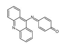 4-acridin-9-yliminocyclohexa-2,5-dien-1-one Structure