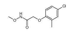 2-(4-Chloro-2-methylphenoxy)-N-methoxyacetamide Structure