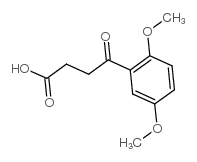 Benzenebutanoic acid,2,5-dimethoxy-g-oxo- Structure
