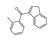3H-inden-1-yl-(2-methylphenyl)methanone Structure
