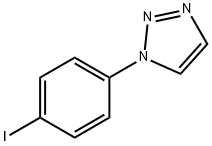 1-(4-碘苯基)-1H-1,2,3-三唑结构式