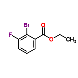 Ethyl 2-bromo-3-fluorobenzoate structure