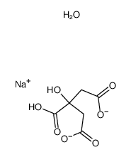 柠檬酸三钠盐水合物结构式