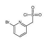 (6-bromopyridin-2-yl)methanesulfonyl chloride Structure
