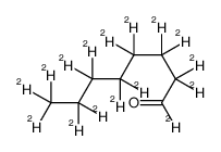 Octanal-d16 Structure