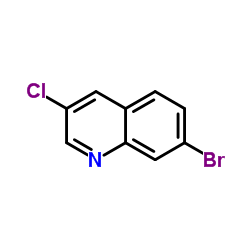 7-Bromo-3-chloroquinoline Structure