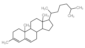 Cholesta-3,5-diene,3-methyl- (6CI,7CI,8CI,9CI)结构式