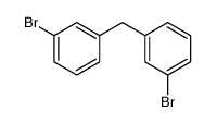 双(3-溴苯基)甲烷结构式