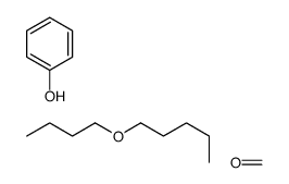 1-butoxypentane,formaldehyde,phenol Structure